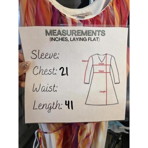 CB Established 1962 Women's Ombre Dress size 10 Spring - Picture 8 of 9